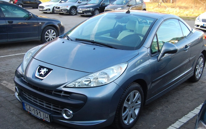 Peugeot 207 CC cena 15000 przebieg: 156300, rok produkcji 2007 z Reda małe 301